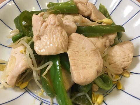 鶏肉のエスニック炒め